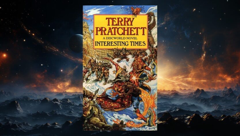 Interesting Times by Terry Pratchett banner